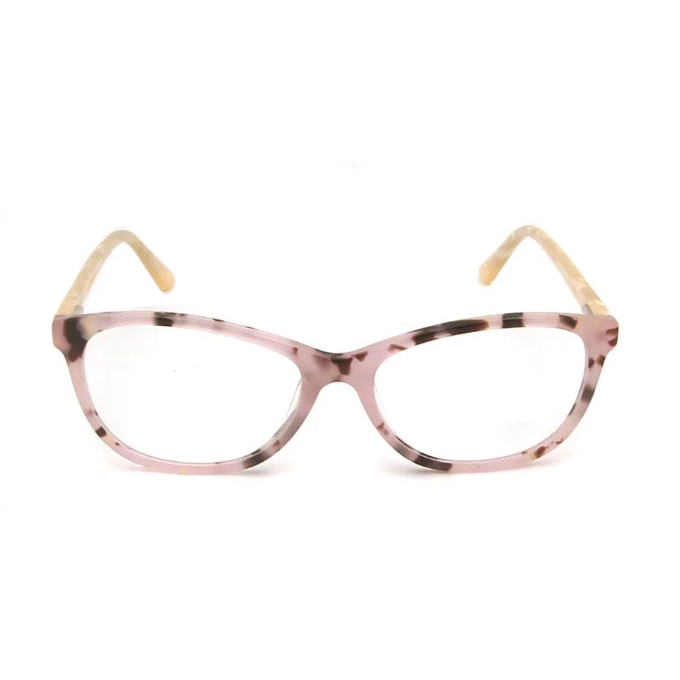 Luxury Acetate Ladies Cat Eye Glasses Frame Women Optical Pink Cateye Glasses For Female Eyeglasses Myopia Sexy Oculos De Grau