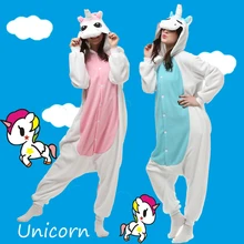 Polar fleece unisex adulta anime unicorn cosplay fancy dress payjamas pijama party onesies ropa de noche de una sola pieza