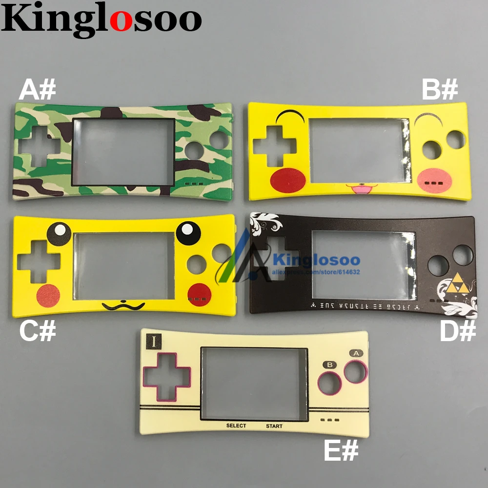 最高品質のフロントシェルカバー前面プレートケース Gbm ゲームボーイミクロシステム Replacement Parts Accessories Aliexpress