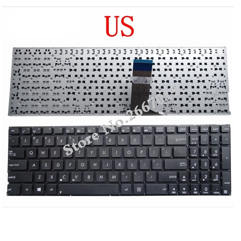 США новая клавиатура для ноутбука ASUS x553 x553m x553ma k553m k553ma f553m f553ma черный