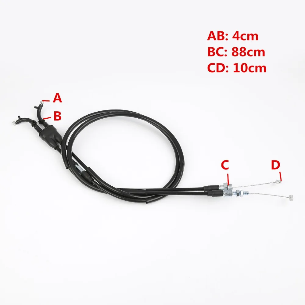 Кабель дроссельной заслонки для мотоцикла Yamaha WRF250 07 13 WRF450 11 5UM 26302 E0 00|Рычаги