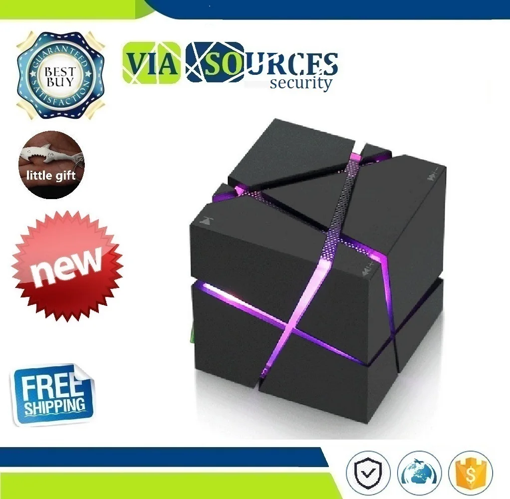 

Qone Portable Mini Bluetooth Speaker with LED Light Subwoofer column 3w Caixa Se Som Stereo Sound Box for iphone x computer