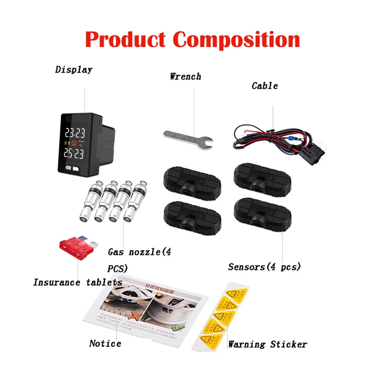 TPMS CAREUD U912 Nissan TYPE PRESSURE MONITOR 1
