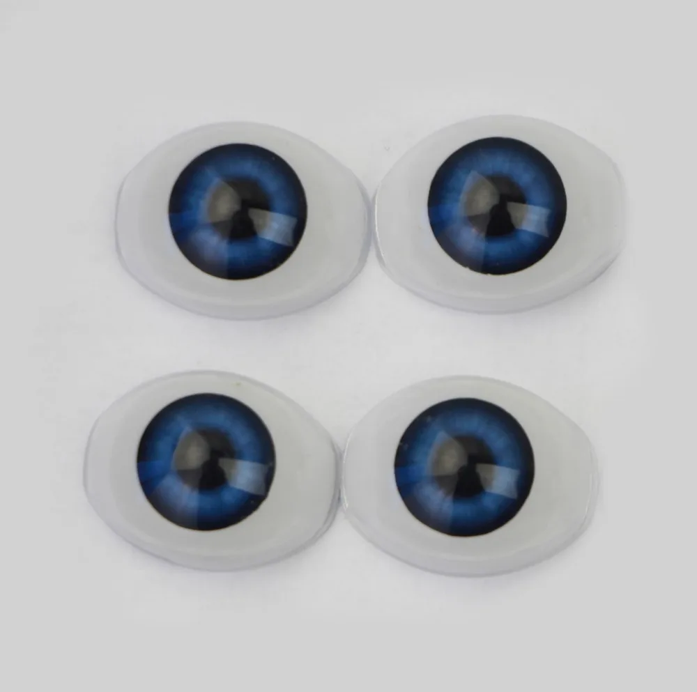New Design 2 Pair Fit for 22 23 Inch Reborn Baby Doll Eyes Acrylic Bright Lifelike Real Eyeball