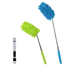 METABLE Microfiber Duster, 2 Pcs Dusting Brushes with Telescoping Pole and Groove Gap Cleaning Brush for Home Office METABLE Microfiber Duster, 2 Pcs Dusting Brushes with Telescoping Pole and Groove Gap Cleaning Brush for Home Office