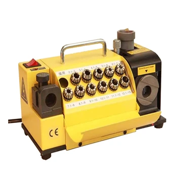 

Drill Bit Grinder Grinding Machine MR-13D Drill Bit Sharpener 3-13 mm 100-135 Angle In Yellow