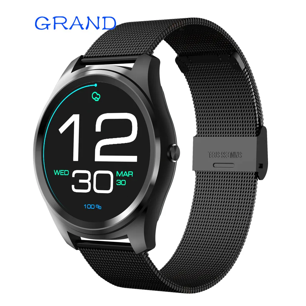 

GRAND Z4 Bluetooth Smart Watch MTK2502C IP67 waterproof Remote Control Heart Rate Monitor Fitness Tracker for IOS Android phone