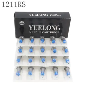 

20PCS Tattoo Cartridge Needles with Membrane Round Liner 1211RS for Tattoo Machine Pen Round Shader Needles Free Shipping
