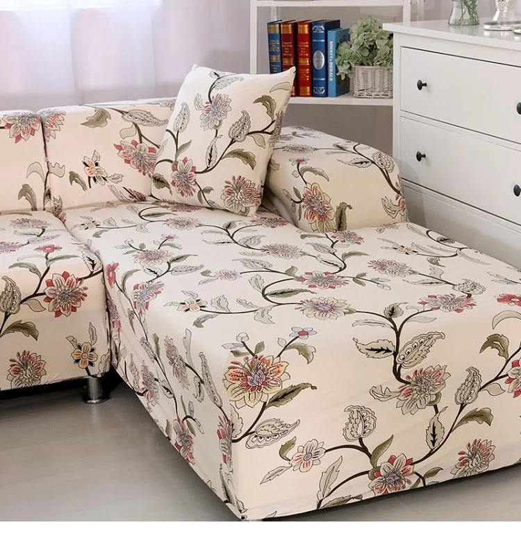 22-стили для диванов секционные Capa de диванных чехлов эластичный диванных чехлов с цветочным принтом чехол, чехол для дивана, Гостиная