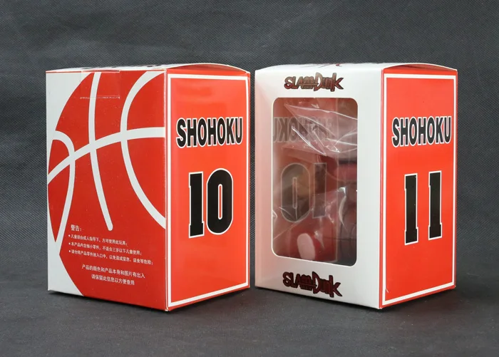 2 шт. Slam Dunk SHOHOKU 10 #11 # Hanamichi Sakuragi Rukawa Kaede 13 см фигурка куклы|doll figures|slam dunkhanamichi sakuragi |