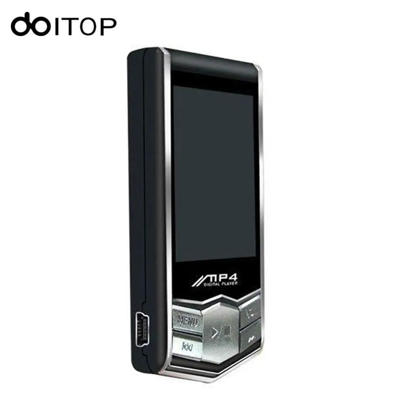 

DOITOP Portable Metal MP4 Music Player 1.8 Inch LCD Screen MP3 MP4 Media Player Walkman Flash Memory FM Radio Video Games Movie