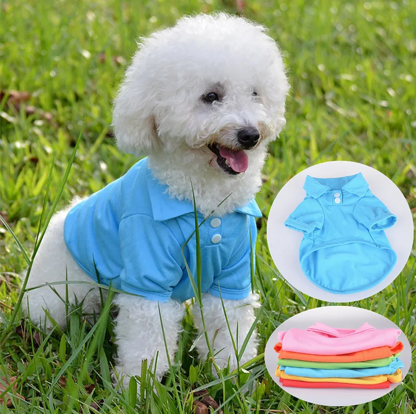 

Pet Puppy Summer Shirt Small Dog Cat Pet Clothes Costume Apparel T-Shirt