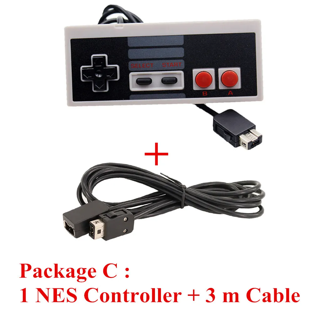 IVYUEEN для NES Classic Mini развлекательная система консоль контроллер геймпад с 1,8 м/3,0 м 10 футов УДЛИНИТЕЛЬ шнур - Цвет: Package C