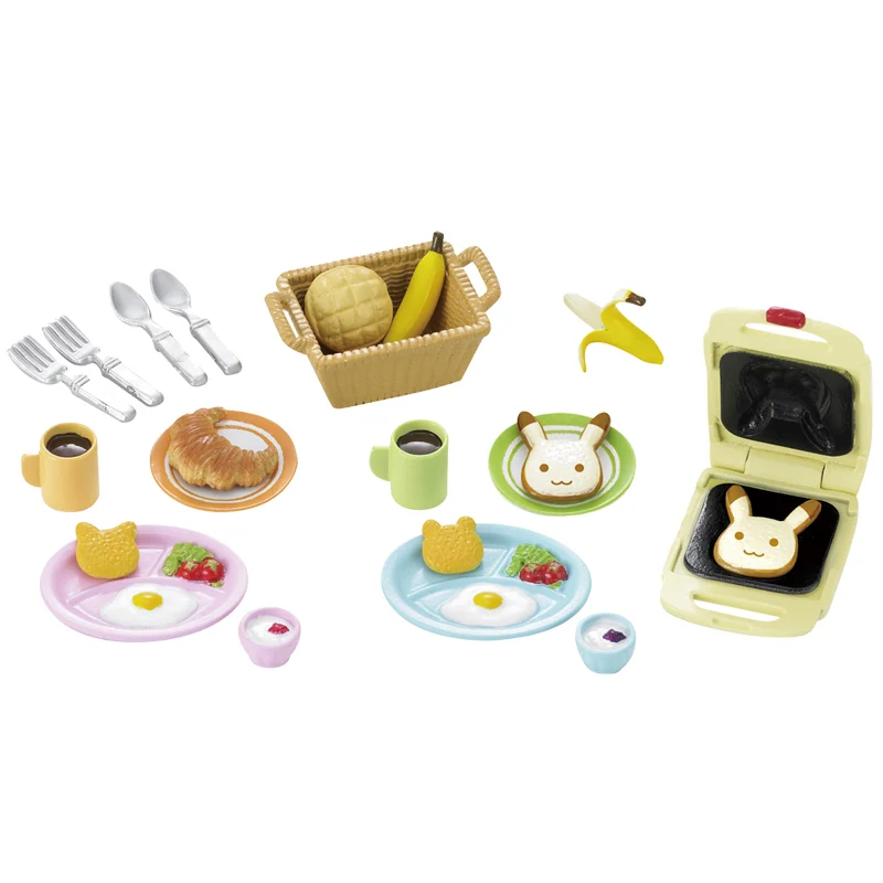 Набор для игр в кукольный домик Sylvanian Families набор завтрака аксессуары подарок