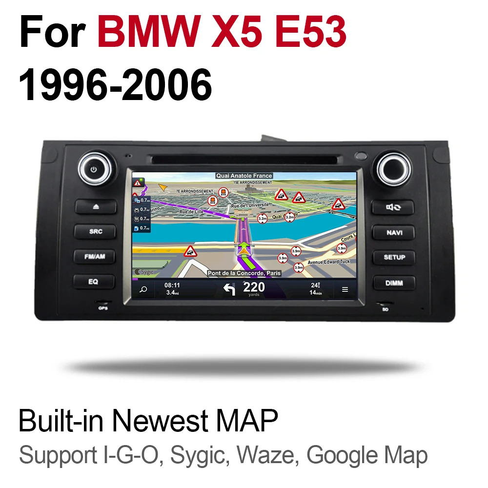 Discount 7" Android Car Multimedia player 2 Din WIFI GPS Navigation Autoradio For BMW X5 E53 1999~2006 touch screen Bluetooth 2 Discount 7" Android Car Multimedia player 2 Din WIFI GPS Navigation Autoradio For BMW X5 E53 1999~2006 touch screen Bluetooth 2