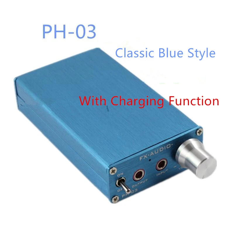 Dc9v 1a Ph-03 Portable Amp / Small Group Amp / Can Push Akg701 Hd650 /black  And Blue - Home Theater Amplifiers - AliExpress