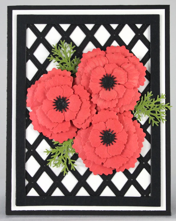 

Metal Cutting Dies Scrapbooking Exquisite Poppy Paper Craft Dies diy Embossing Card make designed create Stencil