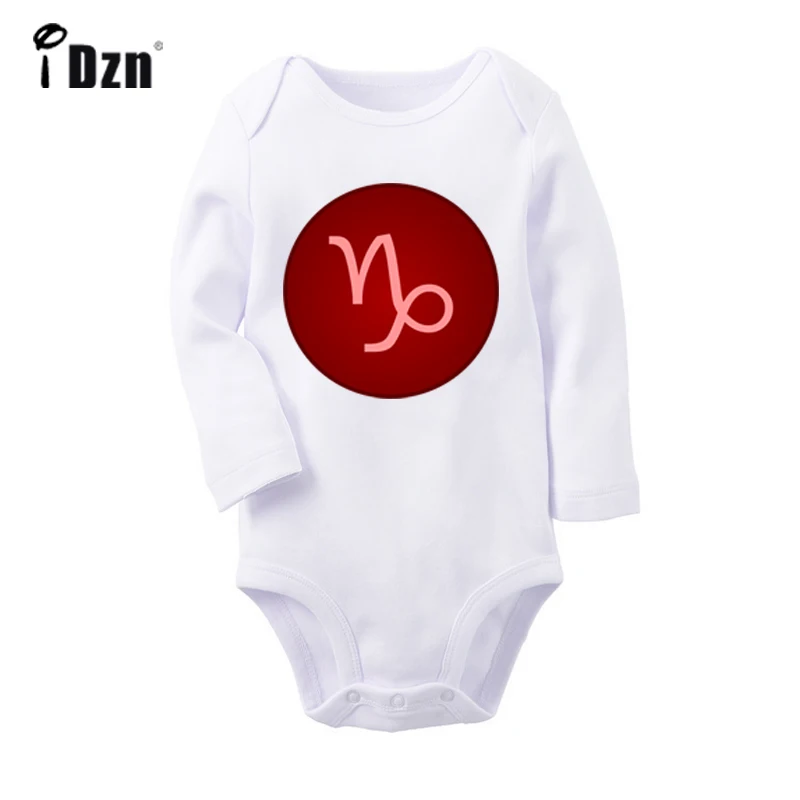 ieBaby2010WC 12 Созвездие для символ рака новорожденных обувь мальчиков девочек униформа-комбинезон печати младенческой Боди Одежда х - Цвет: ieBaby2010WC