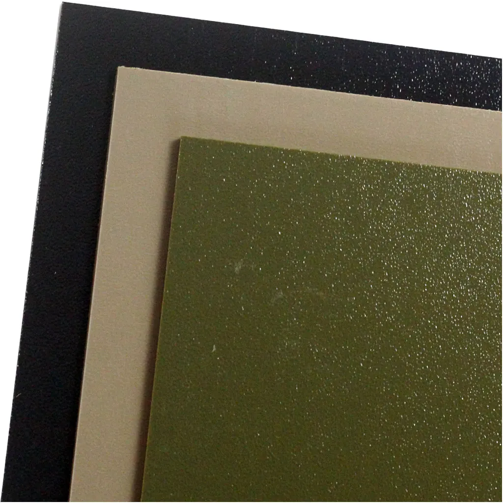 Knife scabbard,kydex sheet,tool holster kit 6PCS 1.5mm Black Sand Army Green Kydex Sheet for DIY Knife Sheath Holster Tool Parts