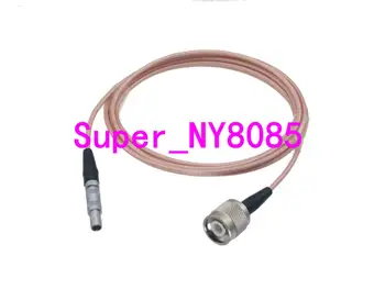 

RG316 Cable Equality TNC Male Plug to FFA.00S C5 1Pin Connector for Ultrasonic Equipment Flaw Detector 3FT~10M