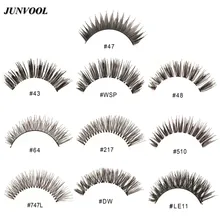 Накладные ресницы черные ресницы ручной работы толстые ресницы 12 пар натуральные Редкие крестовые ресницы для наращивания макияжа накладные ресницы