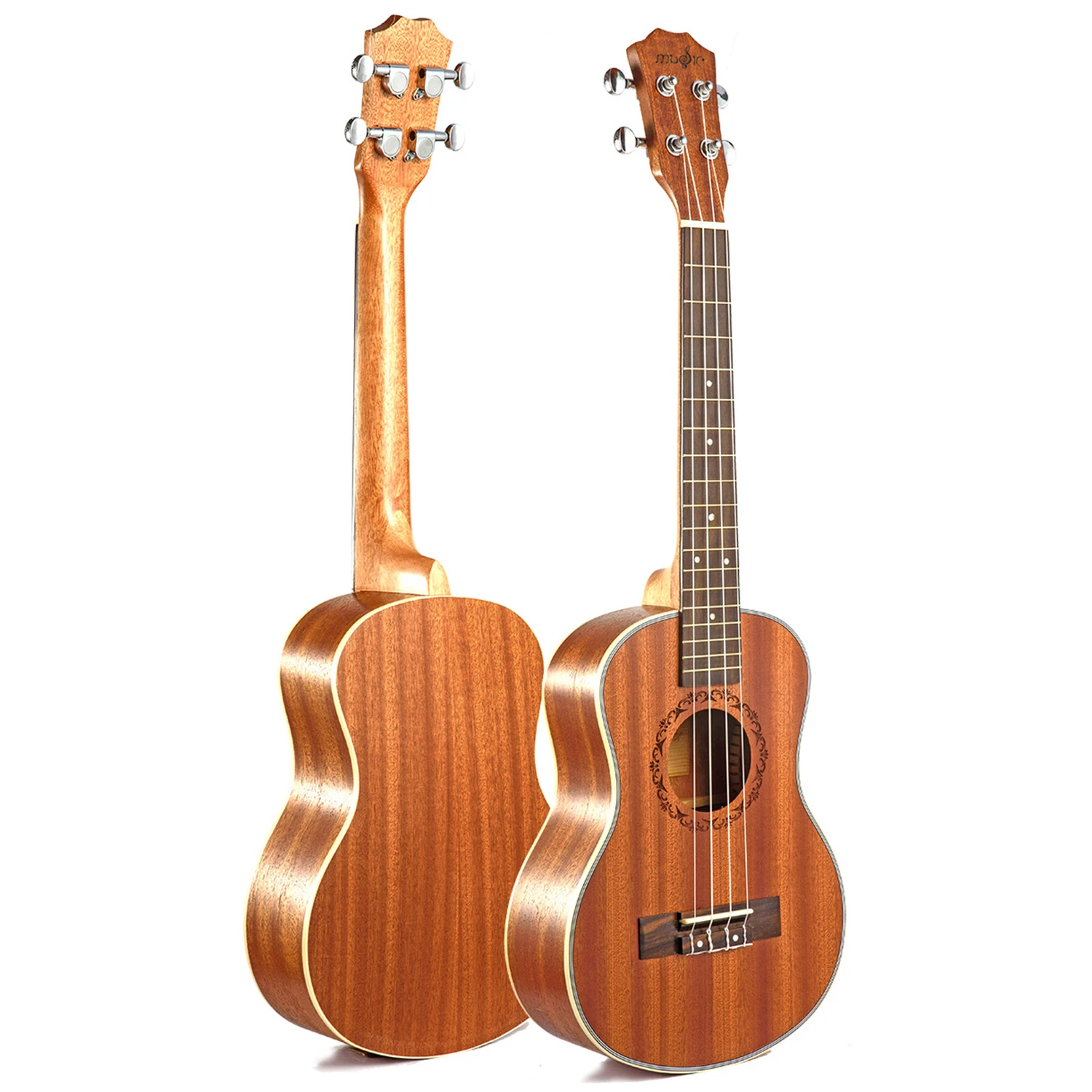 2" tenor Mahogany ABS Five-Line wrap 4 струны Гавайские Мини Маленькие guita дорожные акустические ukelele гитары Uke концертные