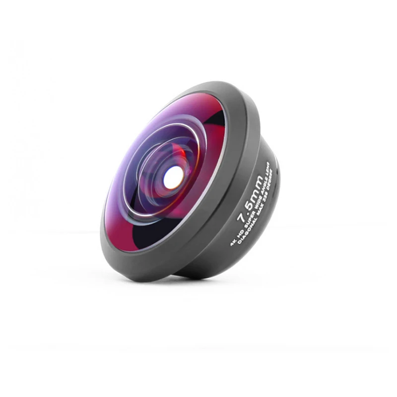 

Full Screen Mobile Phone Lens 238 Degree Stereoscopic Photo Camera Lens 7.5mm Angle Field JLRL88