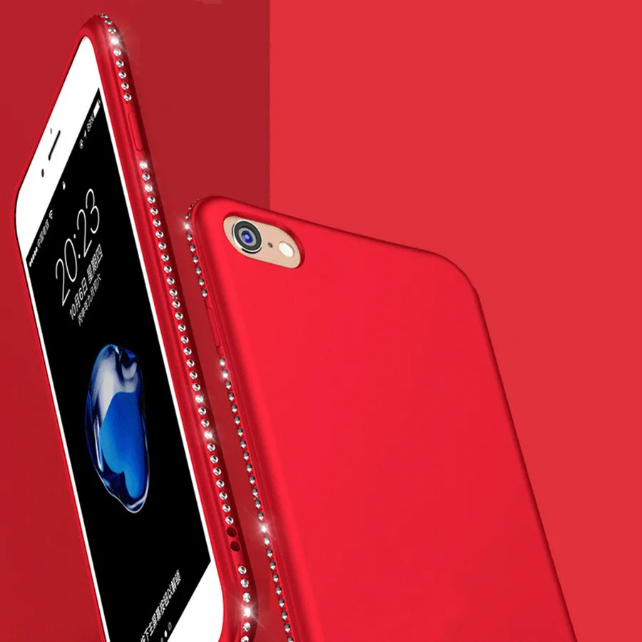 

For Huawei honor 9 10 7C case Soft Silicone Diamond Cover on for Huawei honor V9 V10 8lite 9lite silicon on for Huawei 7X 6A 6X