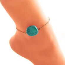 Cindiry 2017 New Elegant Charms Anklet Chain Crystal Fashion Jewelry Anklet Women Bohemia Beach Vacation Anklets Bracelet P0.1