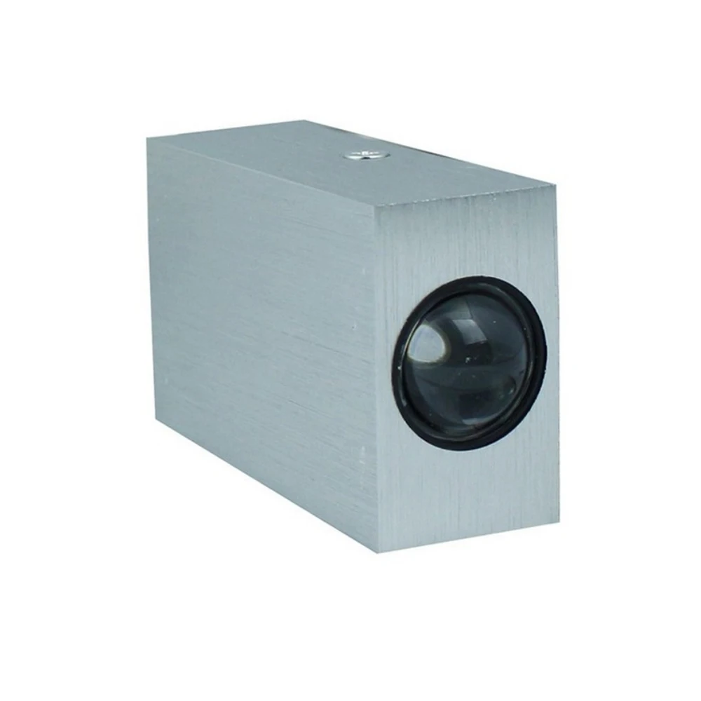 Lâmpada de Parede Decoração para o para o Quarto e sala de Jantar Luz do Ponto Moderno 2 w Led Quadrado Aluminm Ac110v 260v up Down Home Luz da Quarto e sala de Jantar Quarto e banheiro 8 luz do ponto quadrado aluminm AC110v-260v up