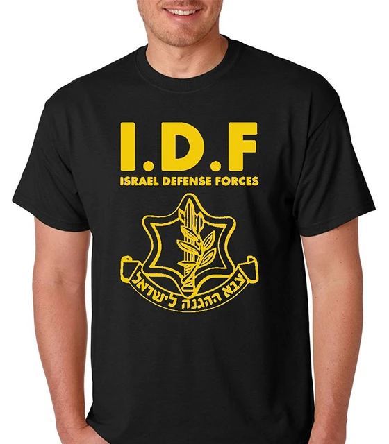 lancering tommelfinger Takke Raw T-Shirt's IDF- Israel Defense Forces Military - We Support Israel Men's  T-Shirt Casual Plus Size T Shirts Hip Hop Style - AliExpress