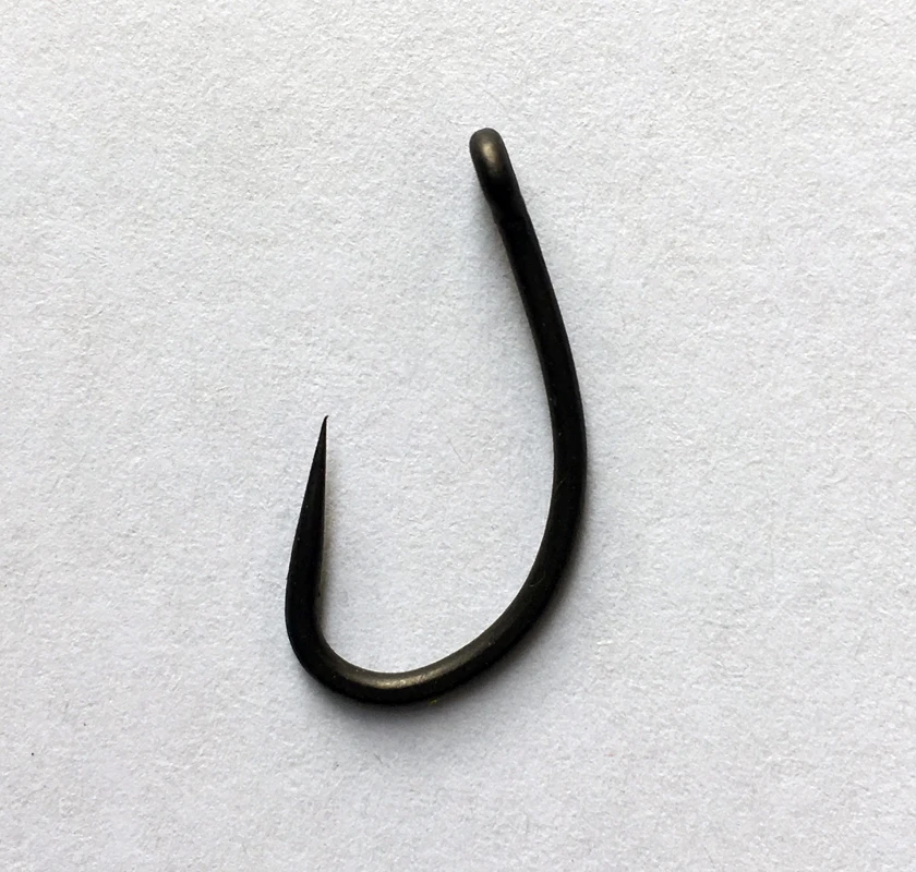 20 шт Wise Tackle Без Бородки матовый черный с покрытием крючки для ловли карпа анти