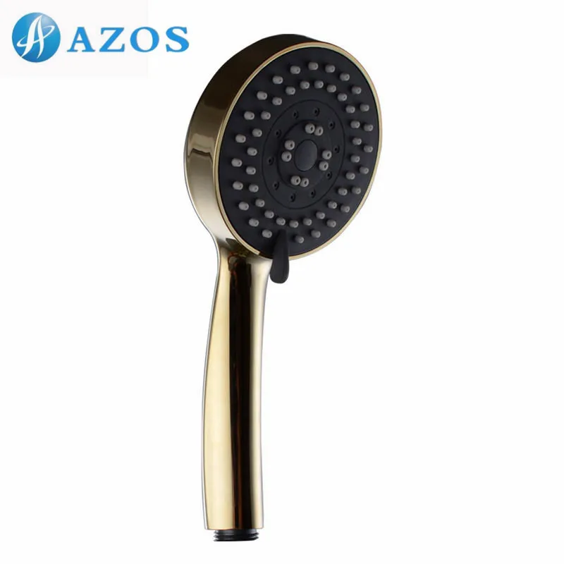 

Bathroom Five Settings Hand Held Shower Head Toilet Furnitures ABS Plastic Nickel Brush Gold Color HHS020