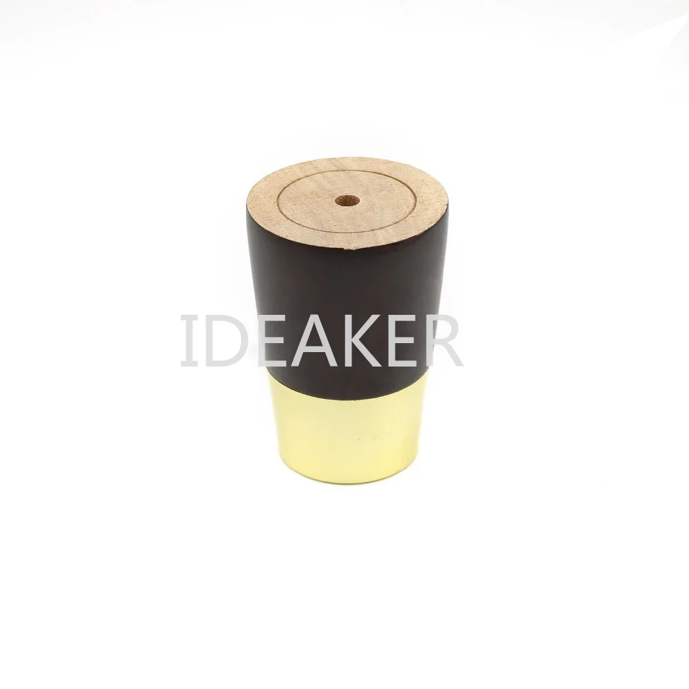 

1PCS 83x55x40mm Oak Wooden Furniture Leg Table Cabinet Furniture Dark Burl Walnut Feet