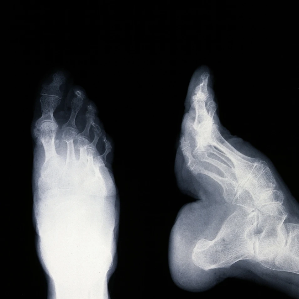 X-ray of Bound Foot Poster Print by Science Source (24 x 36)