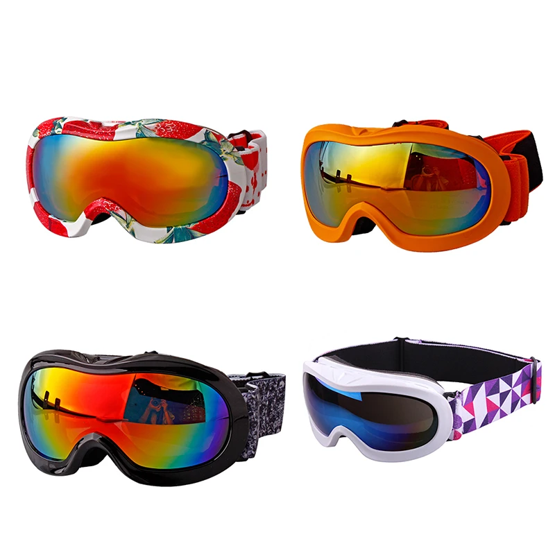 Kids Ski Goggles For Snow Snowboard Snowmobile Skate For Boy Girl