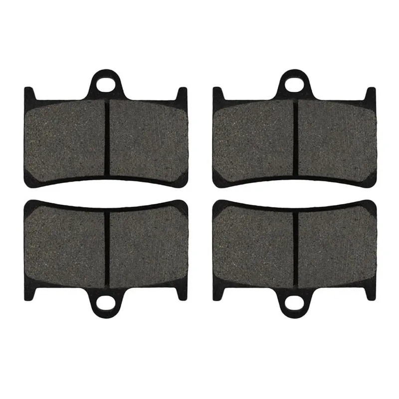 

2 Pairs Motorcycle Brake Pads for YAMAHA YZF 600 YZF600 1997-2007 Black Brake Disc Pad