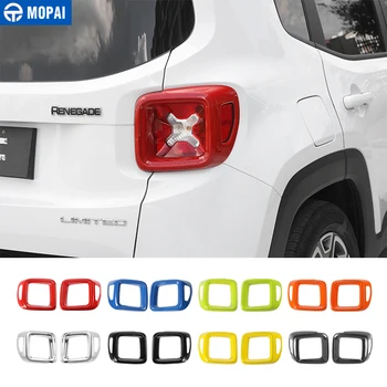 

MOPAI Car Rear Tail Light Guard Decoration Cover Trim for Jeep Renegade 2015-2016 Exterior Accessories Stickers Car Styling