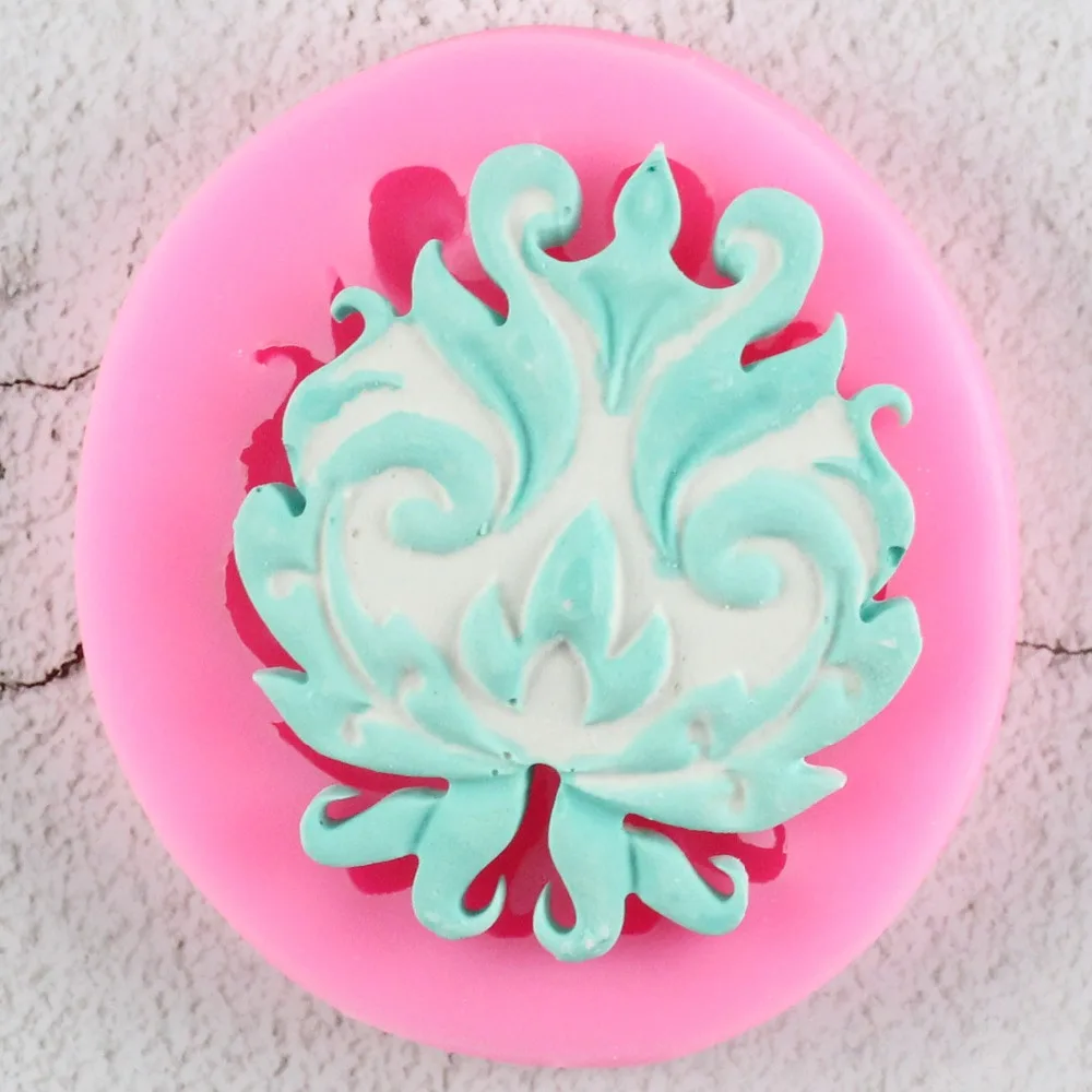 

European Relief Shape 3D Craft Relief Chocolate Confectionery Silicone Mold Fondant Cake Kitchen Decorating DIY Tools