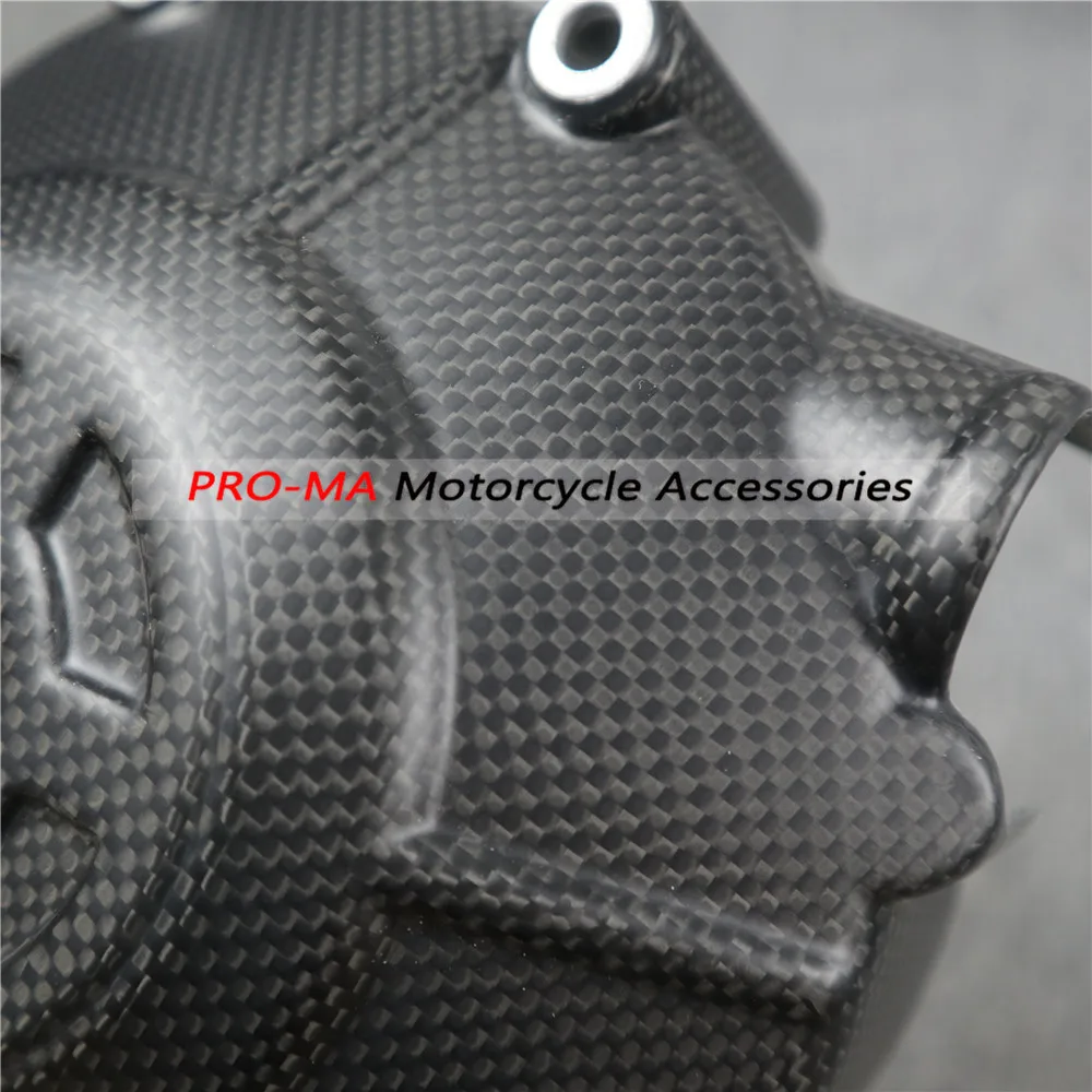 Motorcycle Engine Cover in Carbon fiber for Ducati Scrambler Plain glossy weave