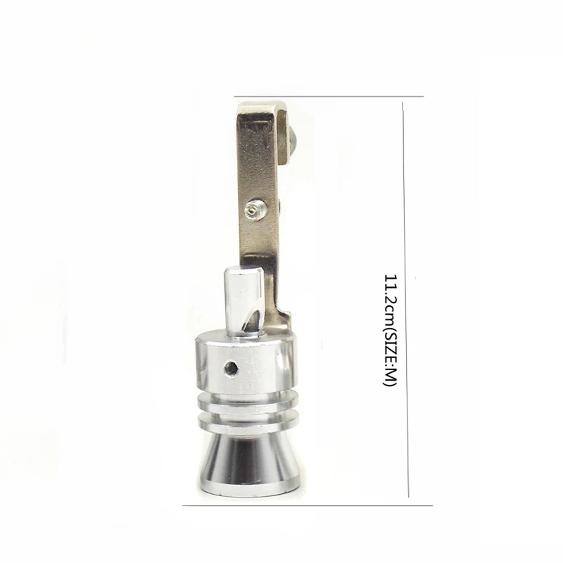 JX-LCLYL Car Turbo Muffler Exhaust Pipe Sound Simulator Whistle 37mm-48mm
