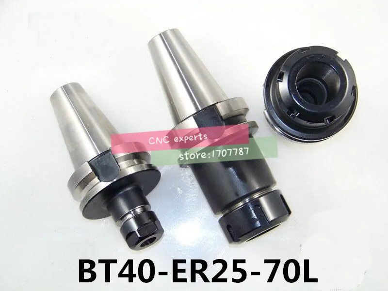 BT40 ER25 70L пружина ER цанговый патрон фрезерный держатель для ЧПУ зажимные концевые