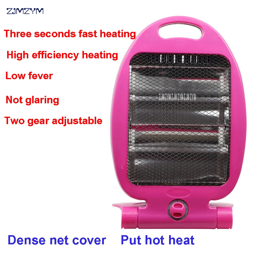 

800 W Electric Heaters Desktop Family Fan Speed Red Hot Body Warmer Heating Durable Quality Quartz Tube SH-400 Electric Heaters