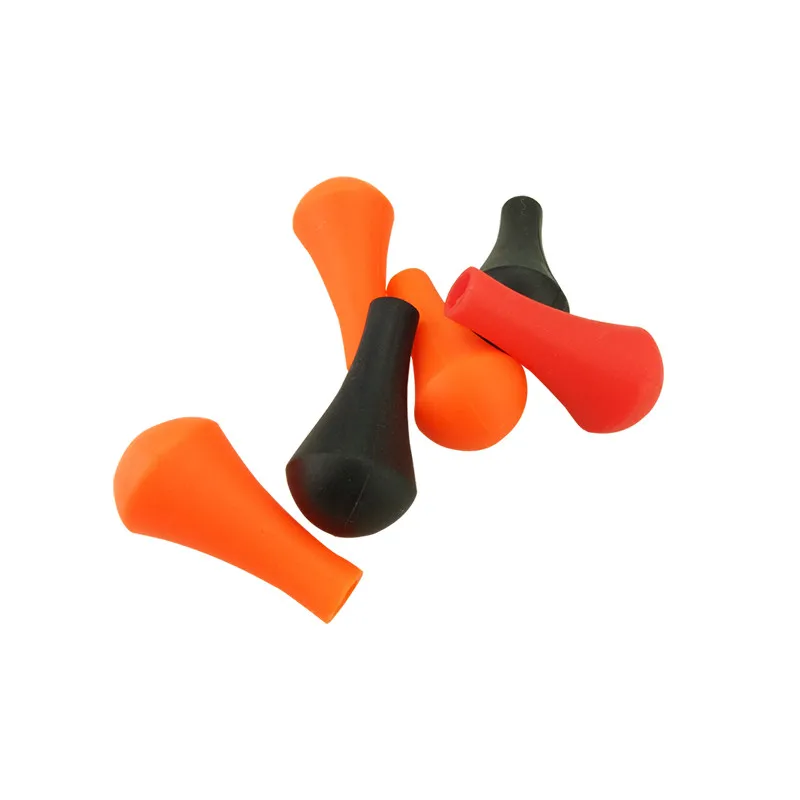 24Pcs Archery Soft Rubber Arrowhead Rubber Arrow Tips Fit 6mm/8mm Arrow Shaft Blunt Broadheads For Shooting Peactice Accessories