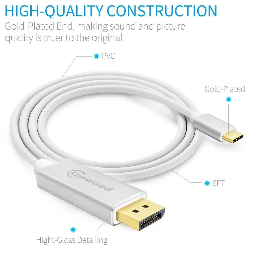 USB C to DisplayPort, 1