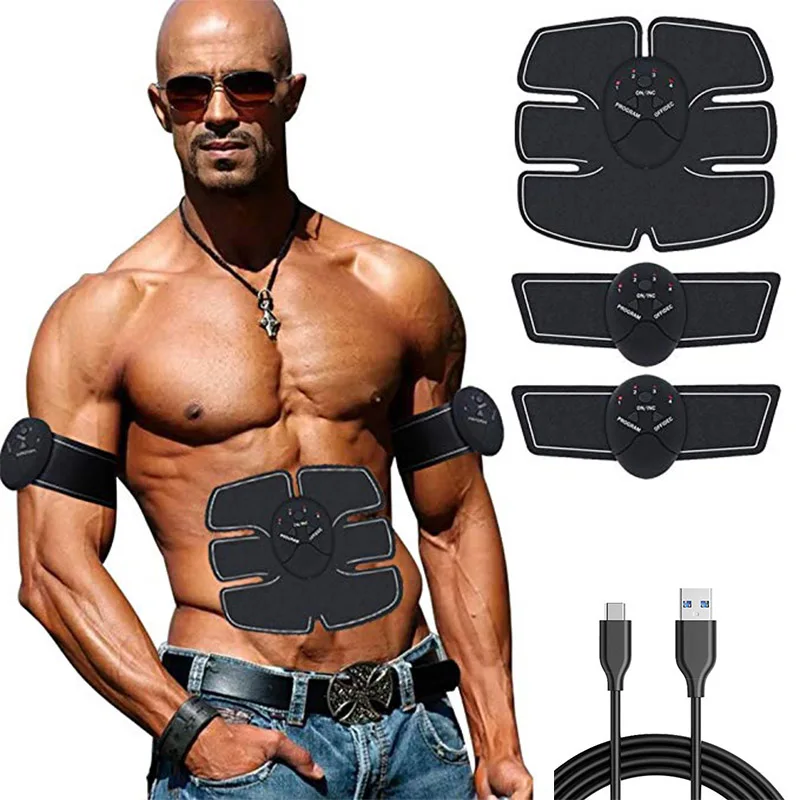 

Abdominal Trainers Waist Trimmers Muscular Electro Stimulator Stimulation EMS Home Fitness Gym Exercise Slimming Instrument Belt