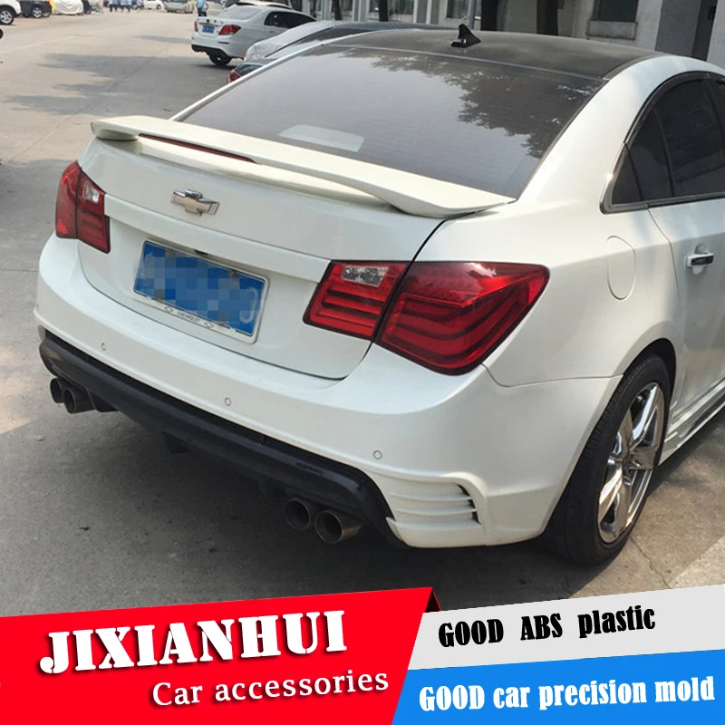 Comprar Para Cruze Spoiler 2009 2013 Chevrolet Cruze YDAJK Spoiler Material plástico ABS de coche ala trasera Color Spoiler trasero
