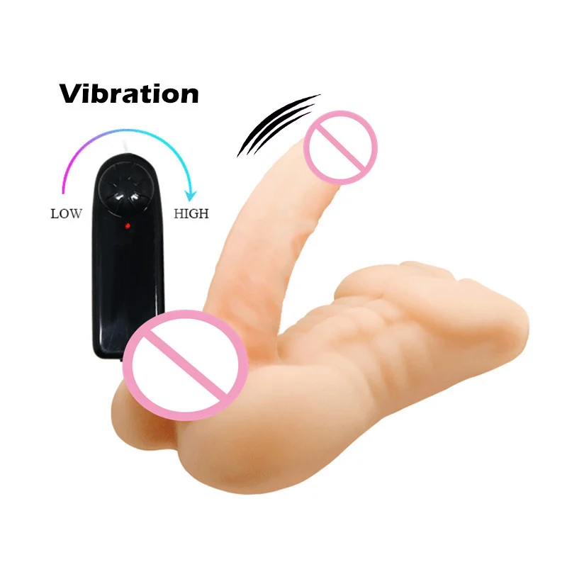 Sex Product For Women Men's Body Sex Doll With Realistic Dildo Adult Sex Toy Penis With Ball Female Masturbator Sex Toy Vibrator