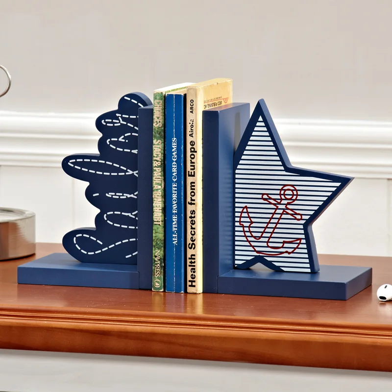 British Style Bookends Desktop Decorative Bookends Book End Shelf