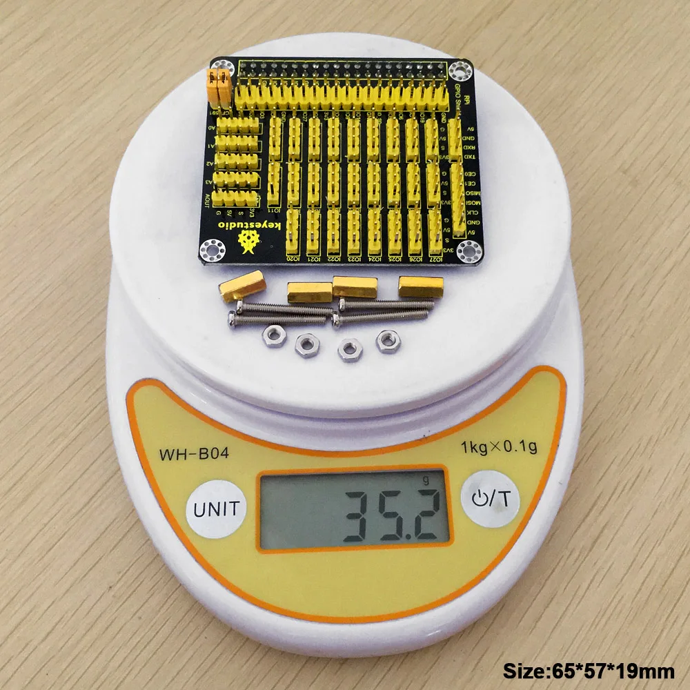 Keyestudio RPI GPIO щит with-PCF8591 AD-DA для Raspberry Pi/CE сертификация